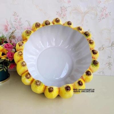 HŨ ĐỰNG HOA QUẢ HÌNH BUỒNG CHUỐI